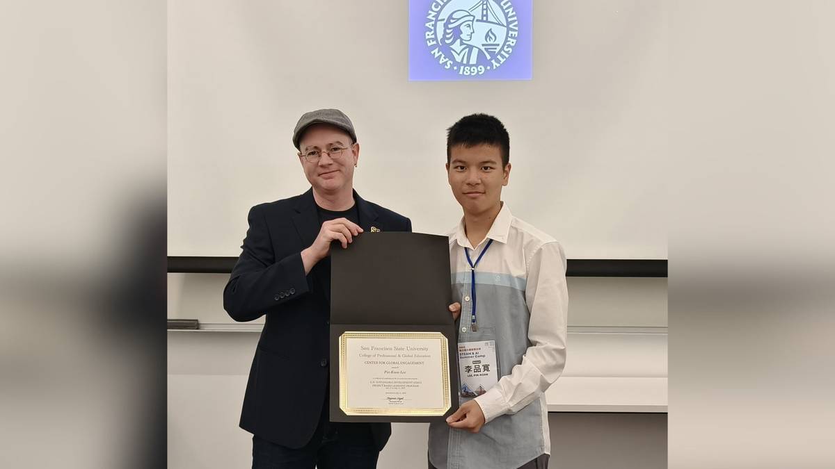 品寬獲頒成果報告第一名