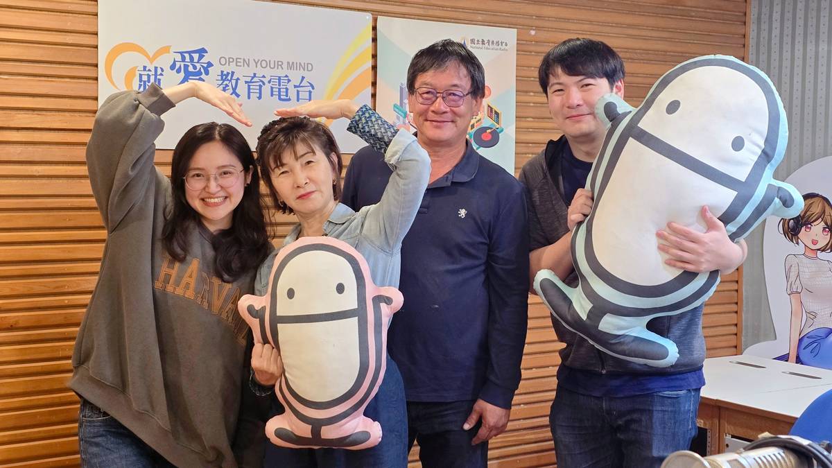 超溫暖的2013藝術空間：李麗真執行長、孫柏峰藝術總監、孫宜專員(由左到右)