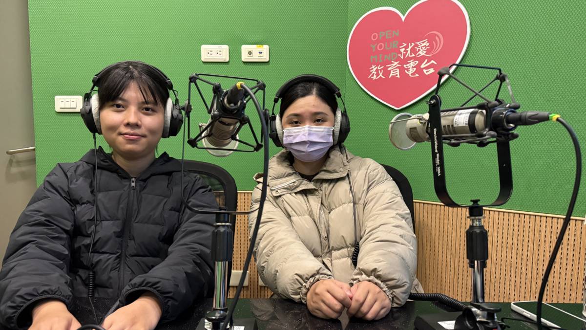 好牧人全人關顧協會張純菁專員、張晶筑社工