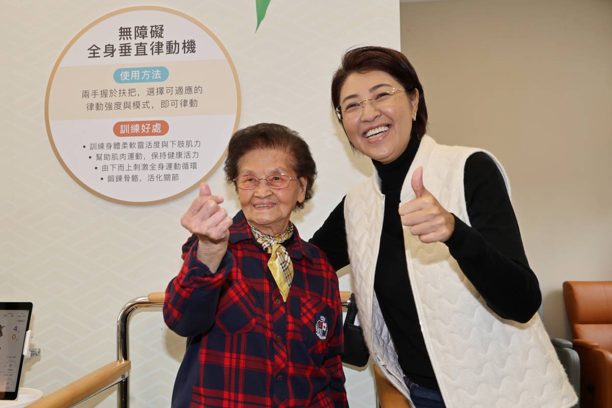 許淑華縣長說，南投縣65歲以上長者已突破10萬人，正式進入超高齡社會。