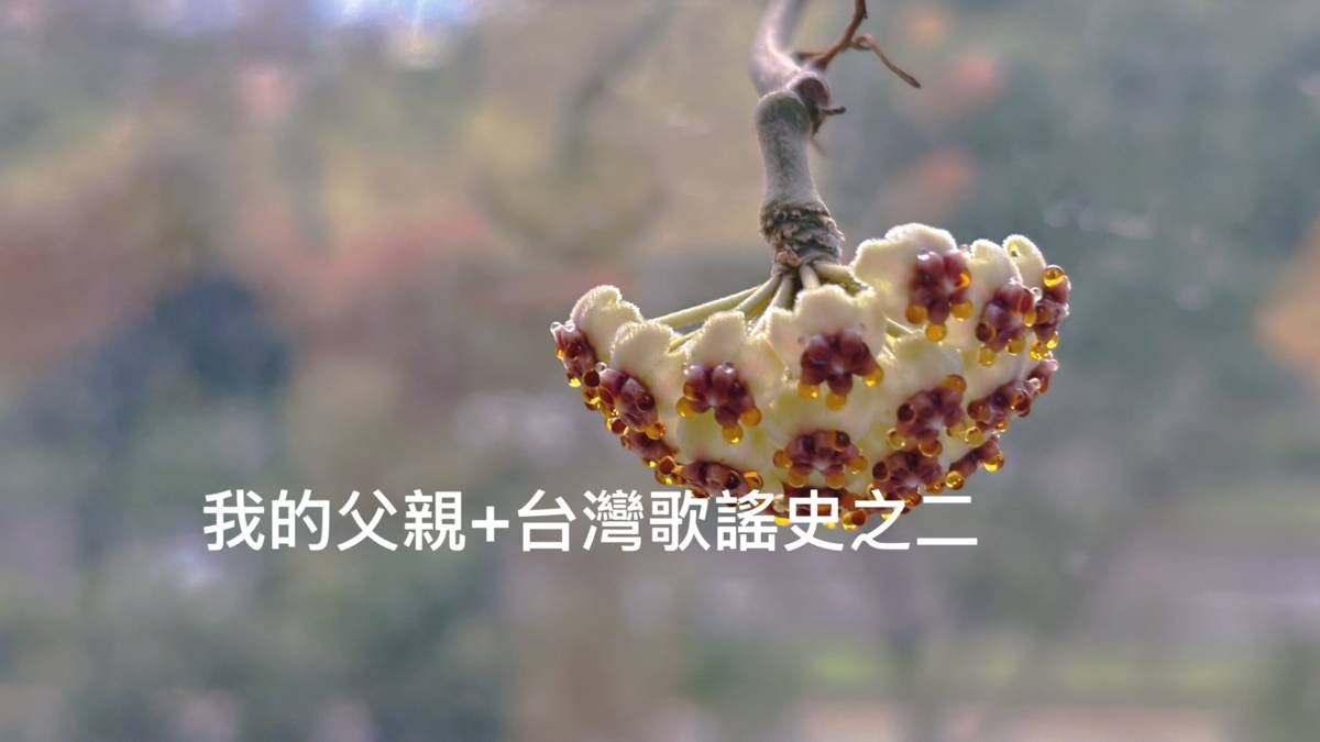 我的父親＋台灣歌謠史之二