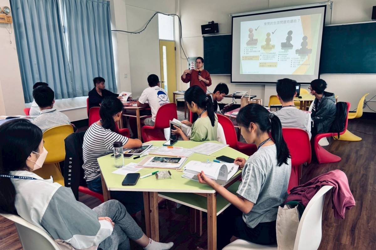 中華醫事科技大學改造儲藏室成為身心障礙學生輔導空間 (教育部提供)