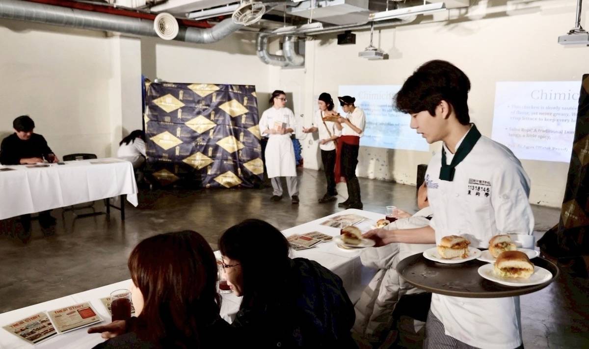 學生製作風土小吃，透過味蕾傳遞異國文化故事