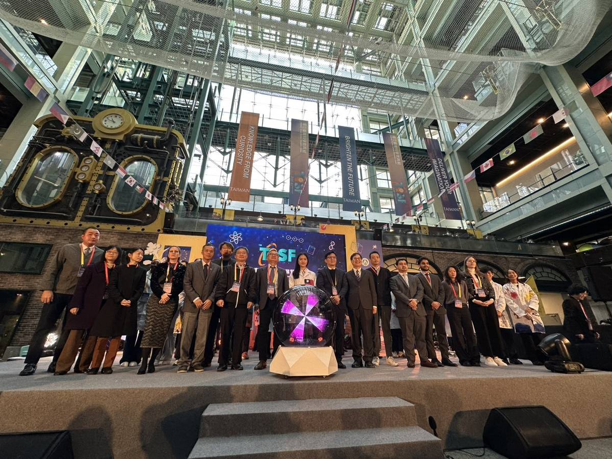 臺灣國際科學展覽會正式起跑。