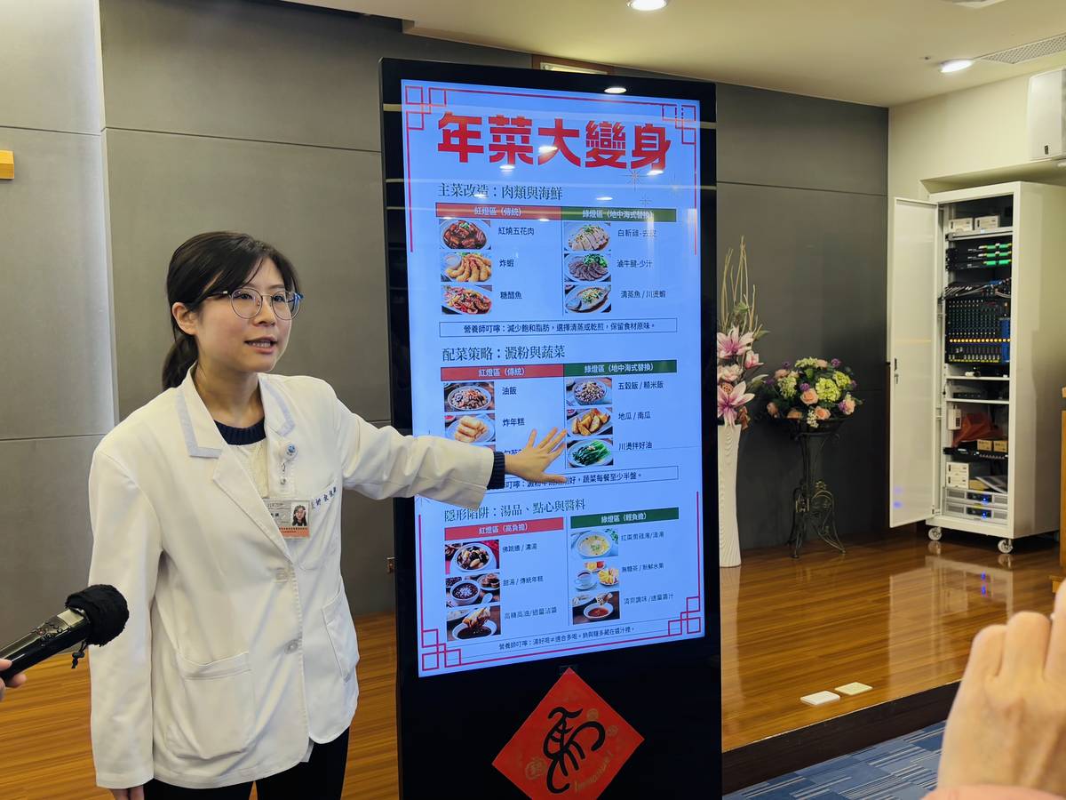 宋佳穎營養師介紹年節健康飲食