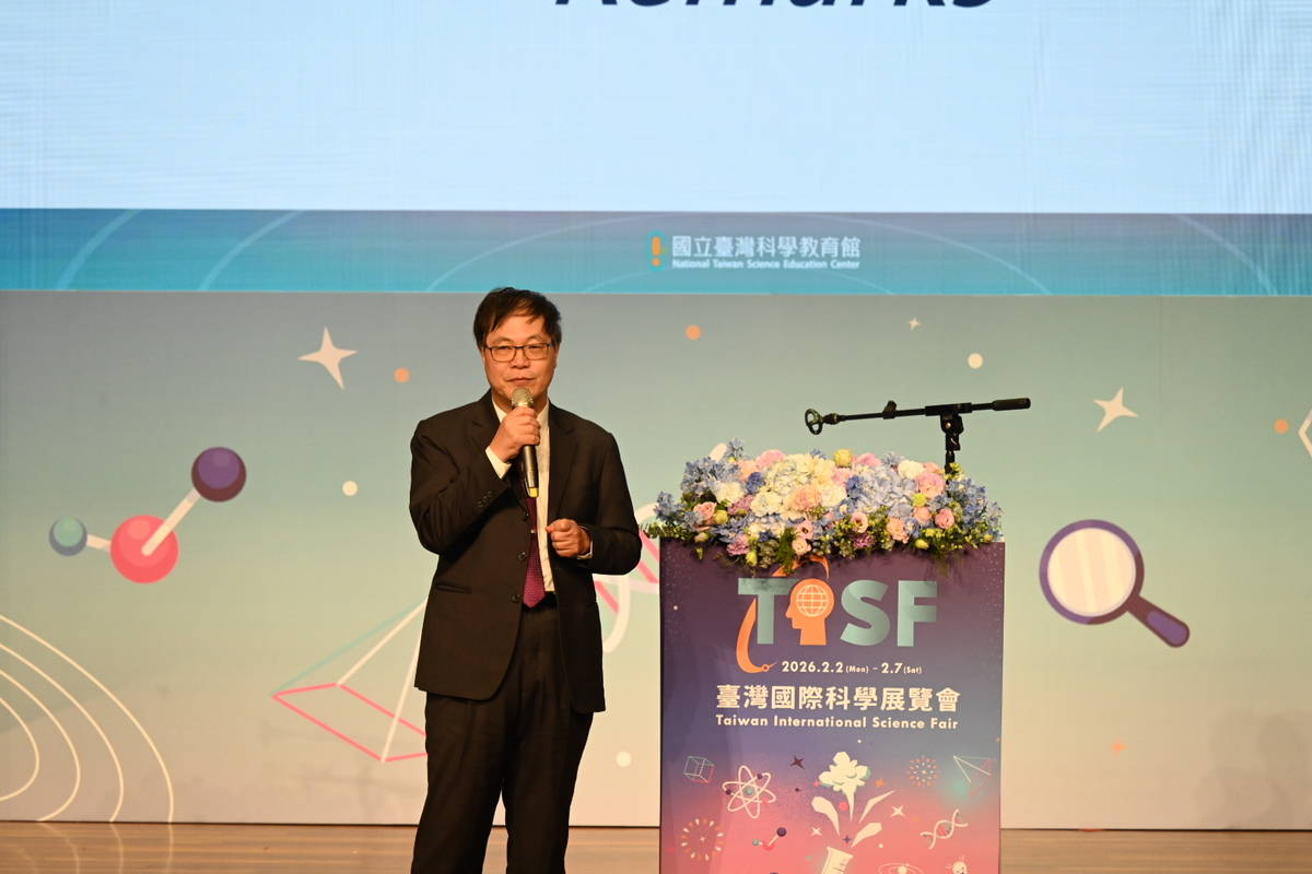 劉火欽館長致詞 (科教館提供)