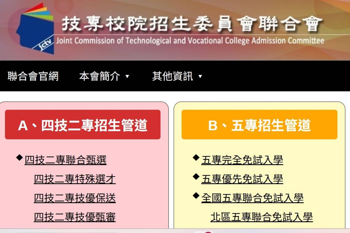 115學年度四技二專特殊選才 今放榜