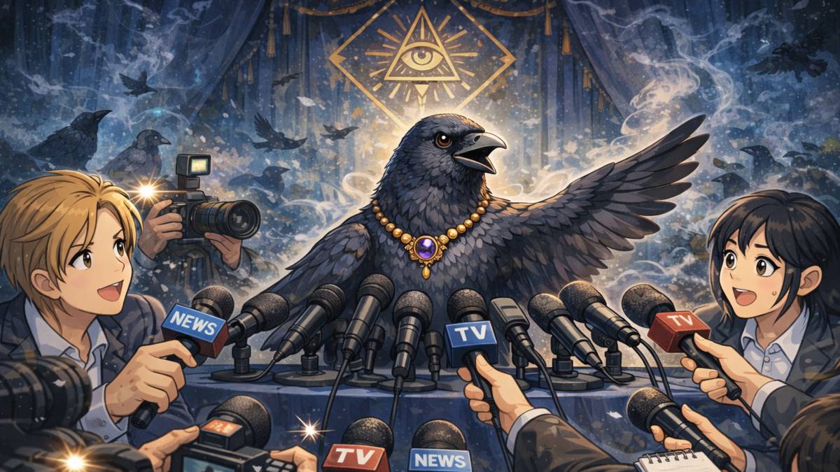 閉上你的烏鴉嘴！其實烏鴉真的特別靈！(照片由ChatGPT生成)