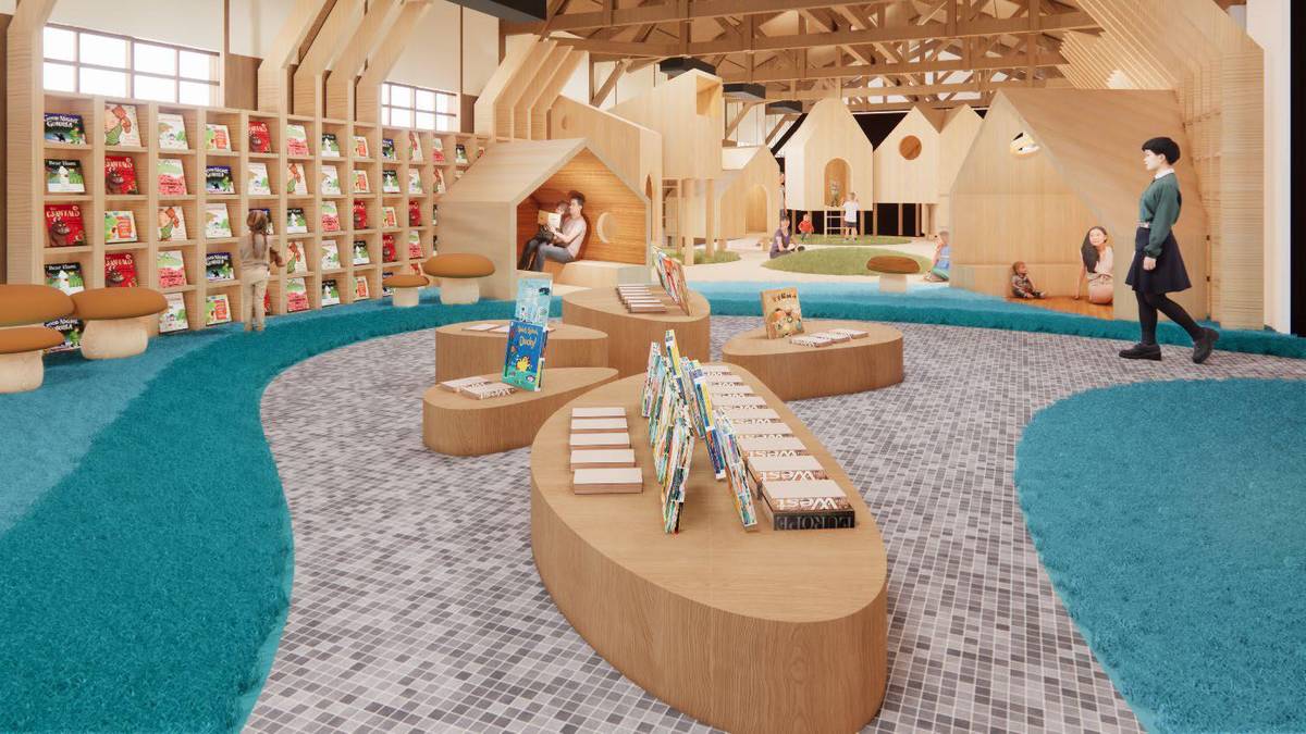 繪本故事屋內部實景(一)